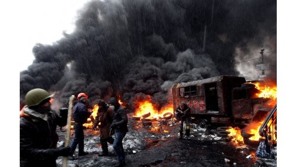 Zamieszki na Majdanie
