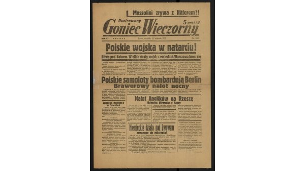Polskie samoloty bombardują Berlin