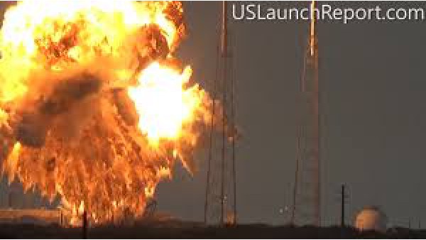 SpaceX w ogniu.