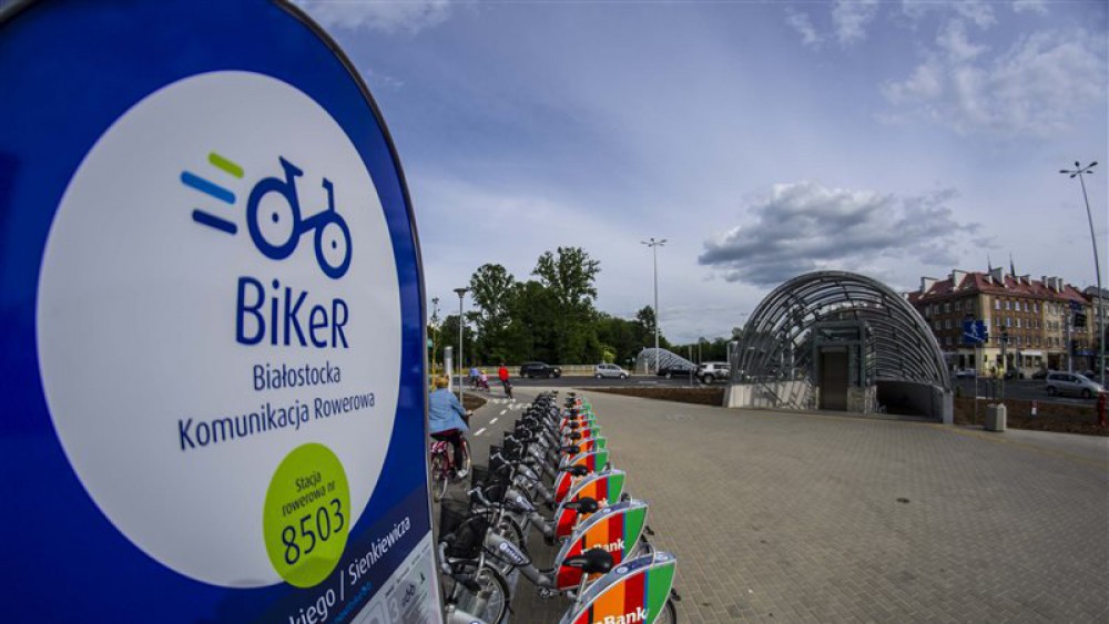 Białystok: od kwietnia wracają miejskie rowery