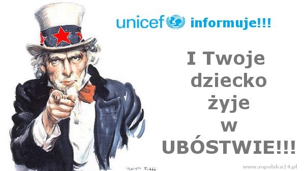 Ponad 1,3 mln polskich dzieci żyje w ubóstwie donosi UNICEF