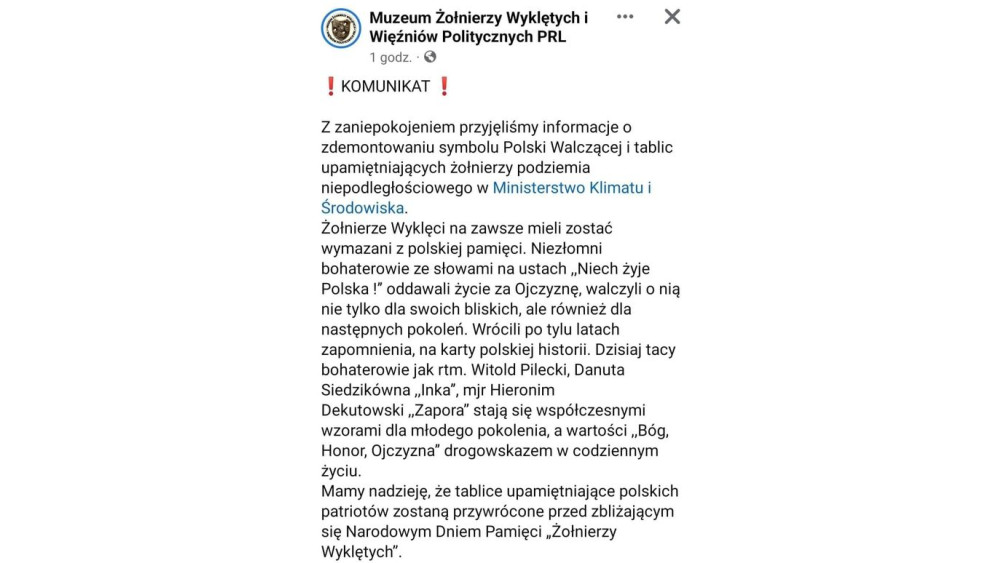 Jak komuniści od Tuska Żołnierzy Wyklętych poniżyli