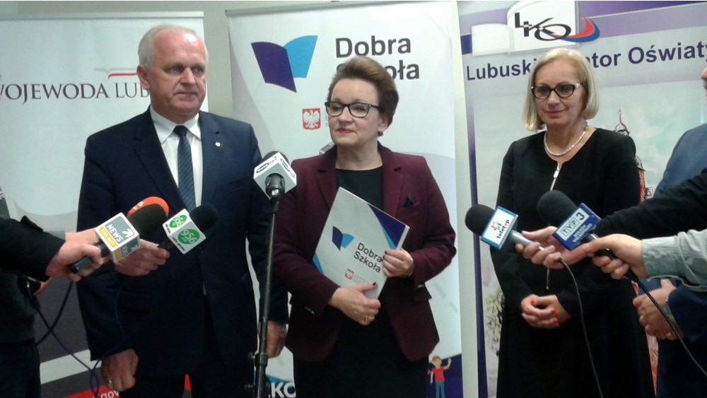 Minister Edukacji gościła w Gorzowie 