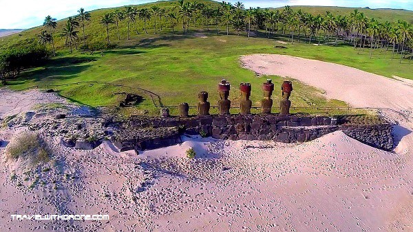 Podróże z Dronem - Eastern island ( Wyspa Wielkanocna)