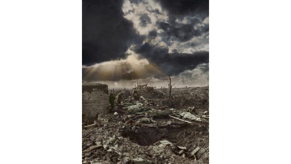 Tak wyglądał poranek po pierwszej bitwie pod Passchendaele, 1917r.