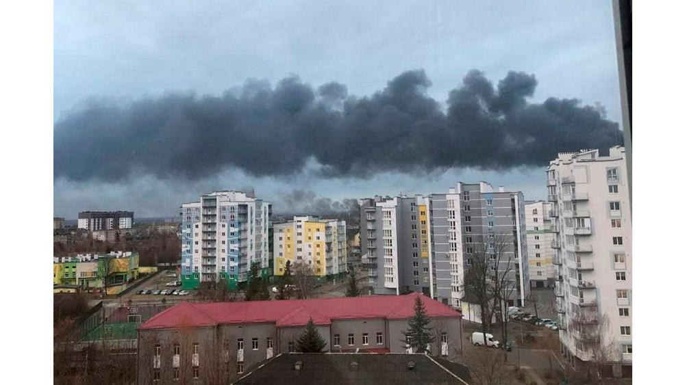 Bombardowanie ukraińskich miast przez Rosję