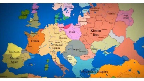 1000 lat historii Europy w jednym filmiku