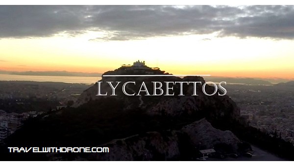 Podróże z dronem - Góra Lycabettus