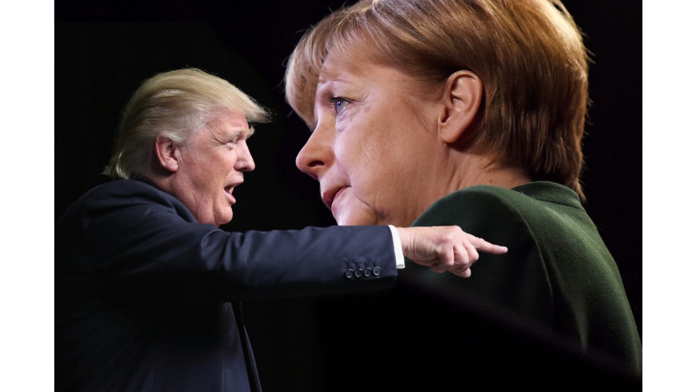 Merkel wściekła bo Trump postawił ją w drugim szeregu
