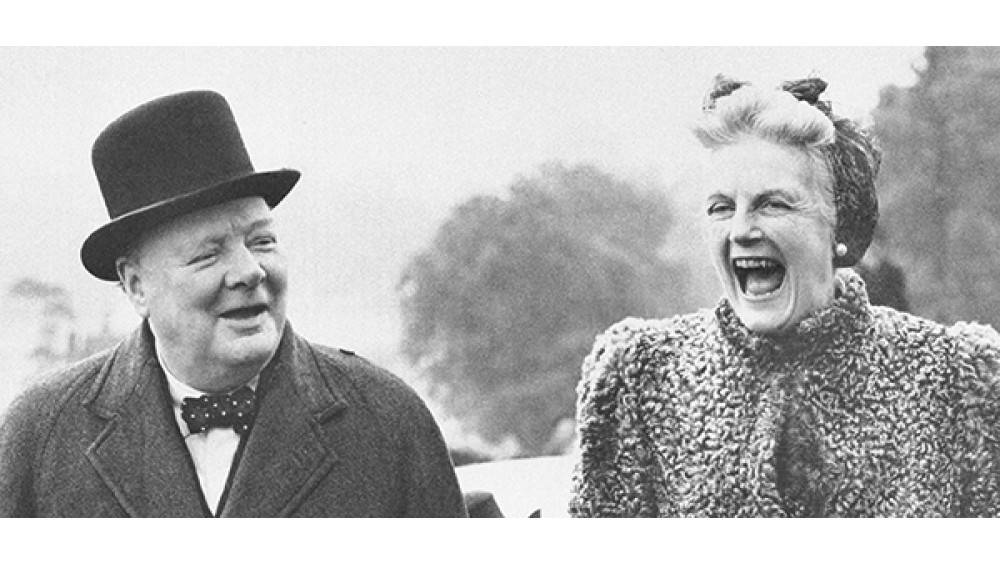Stary Churchill się śmieje! 