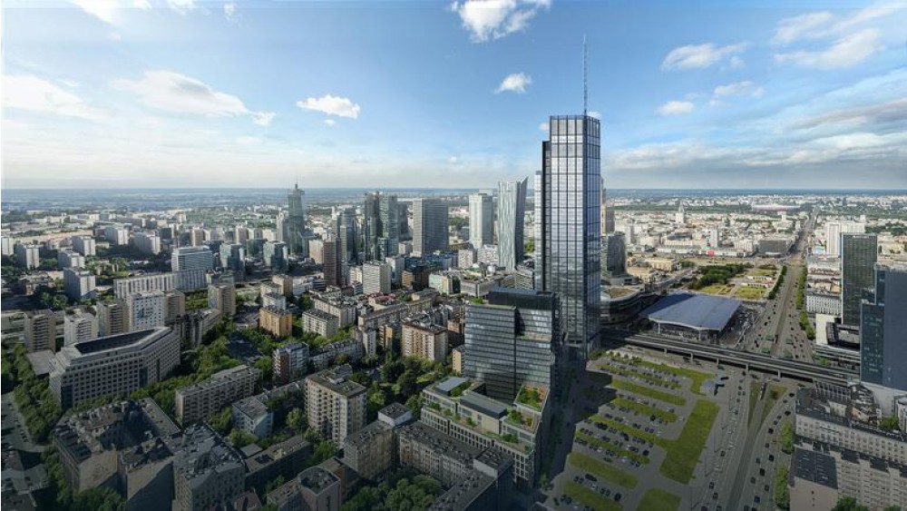 Warszawa będzie miała najwyższy biurowiec w Europie Środkowej