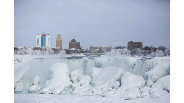Ocieplenie Klimatu- Niagara Zamarzła