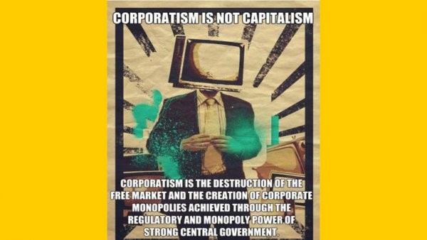 Korporacjonizm to nie kapitalizm