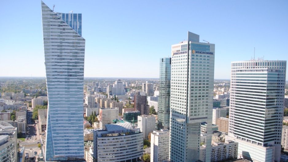 Warszawa - pod względem powierzchni biurowej - prawie jak Amsterdam lub Kopenhaga